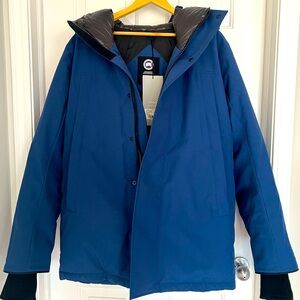 Canada Goose Blue Hooded Jacket
